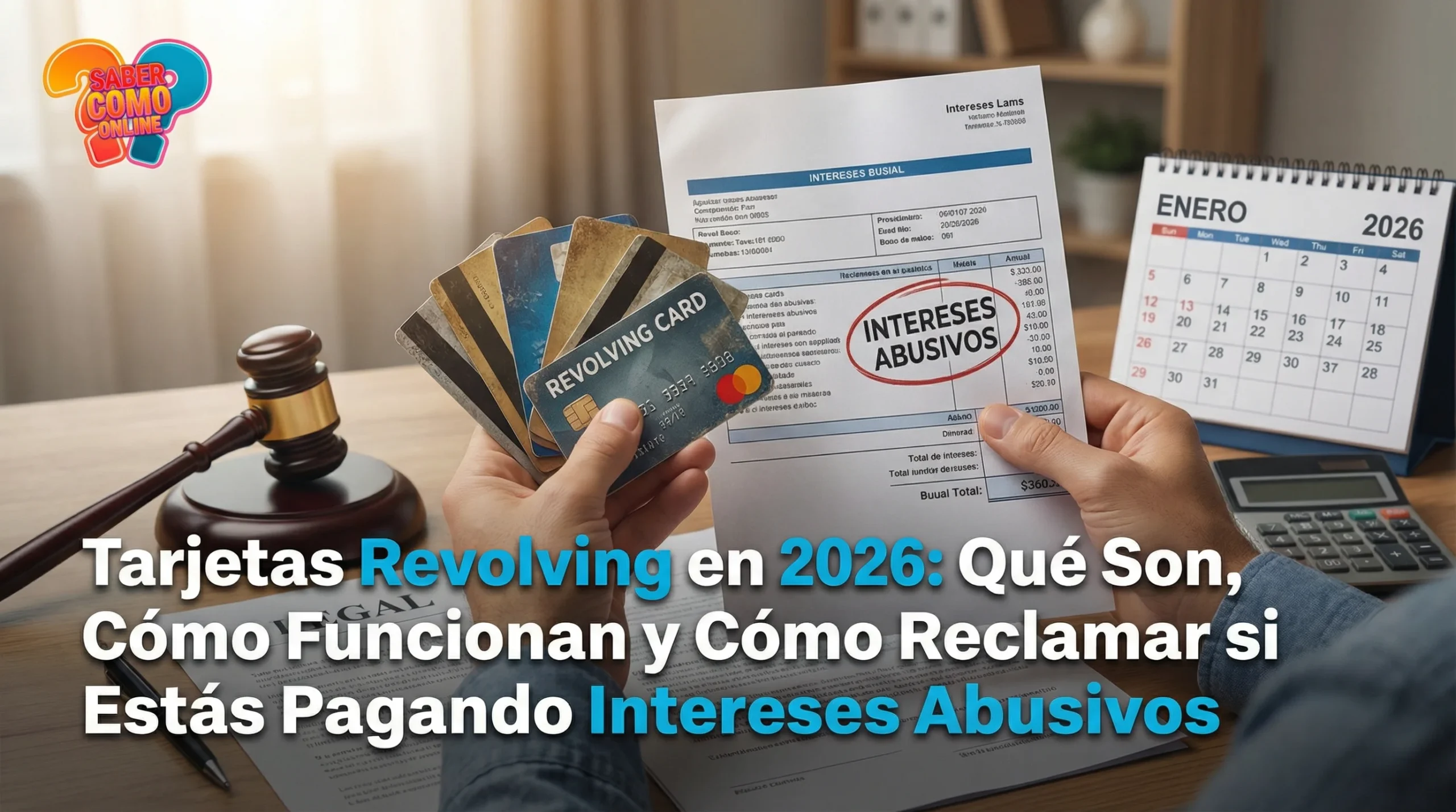 Tarjetas Revolving en 2026: Qué Son Cómo Funcionan y Cómo Reclamar
