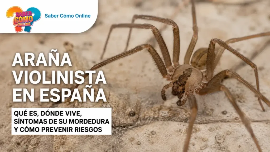 Araña violinista en España